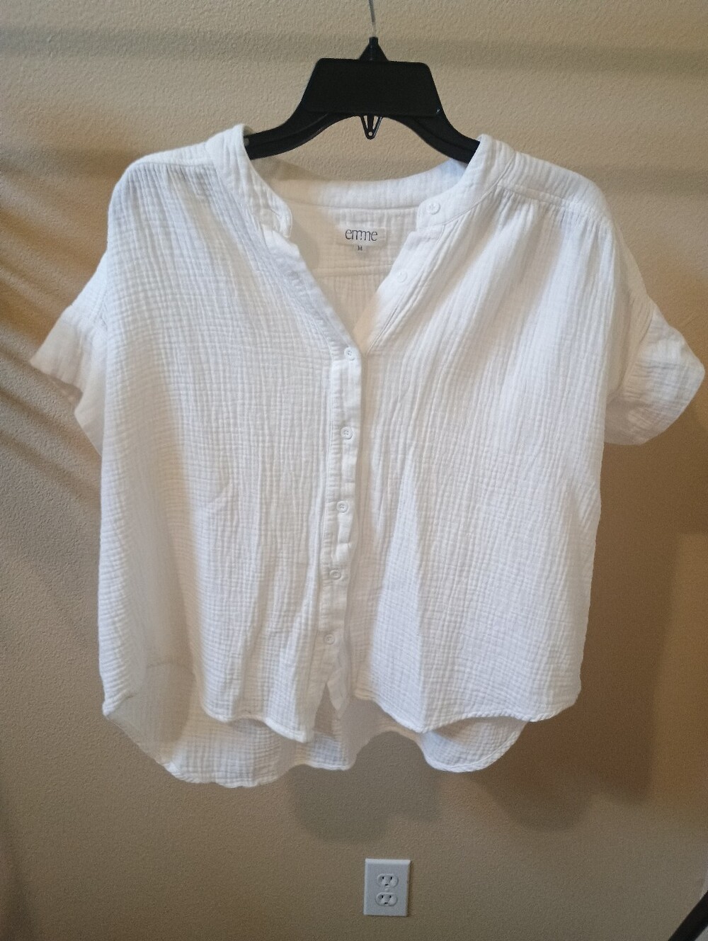 Emme MAMA Cotton Gauze Shirt